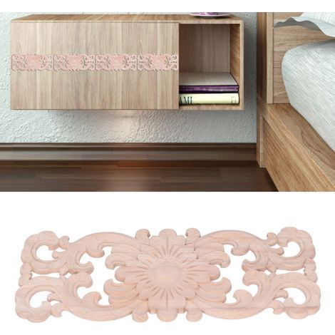 Applique da parete in legno fai da te - Sculture dettagliate in stile vintage, ecocompatibili, per la decorazione d'interni. (1/5)