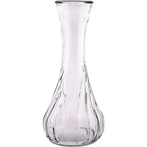 Vase en Verre Transparent Cylindrique pour Fleurs et Décoration Intérieure 6 x 15 cm - PANGIVO (1/4)