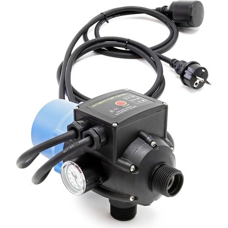 Druckschalter mit Kabel – 230 V – 149 x 123 x 225 mm – Einphasig – 10 bar – Für Hauswasser- und Brunnenpumpen