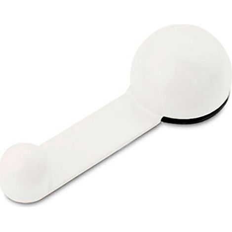 FERMAPORTA ADESIVO FERMO GIREVOLE BIANCO - 100X40X120 (1/4)