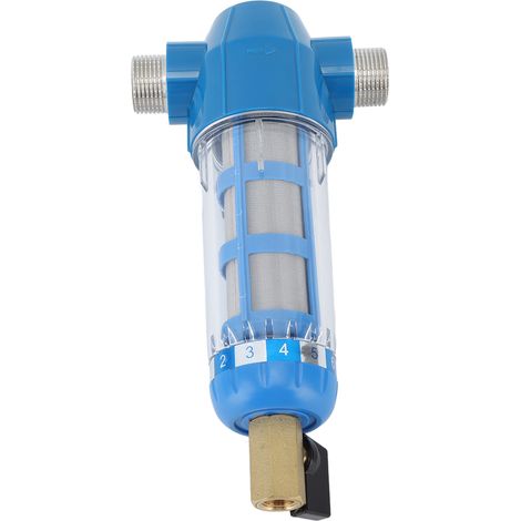 Filetage mâle G3/4 Doseur Filtre à eau à visser Filtre à sédimentation G1/4 Filtre à eau à dépôt (1/5)