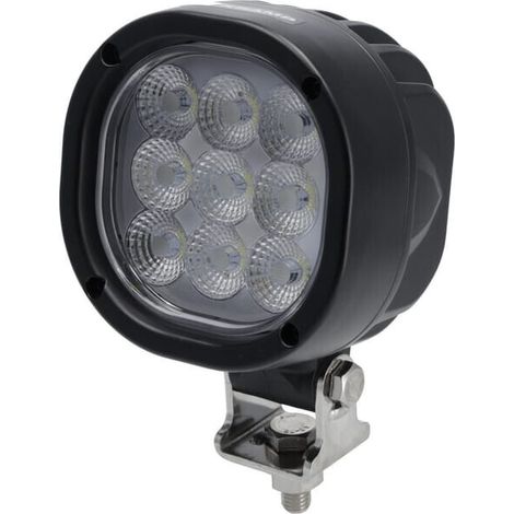 Lámpara de trabajo LED para Valtra, Valmet, cuadrada, 54W 7200lm 10/30V, luz difusa, 9 LED Kramp LA10557 (1/5)