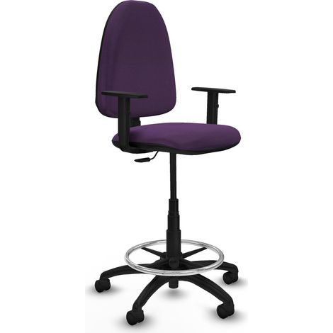 Silla de Oficina Piqueras y Crespo B1D01RN Morado Alta