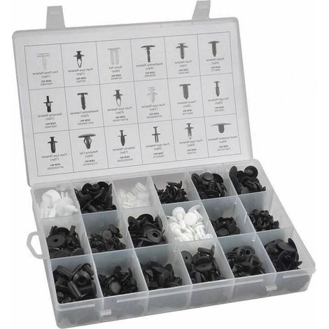 Grapas plastico y clips de plastico para carroceria ford 415 pzs