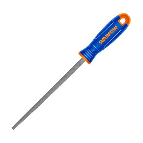 Lima tonda WADFOW in acciaio T12, 200 mm, impugnatura ergonomica, ideale per acciaio (1/4)