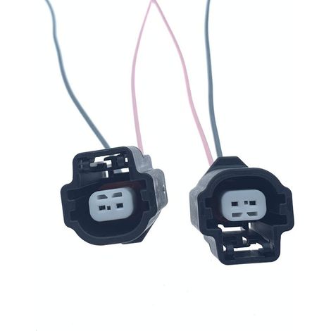 Connector compatible with parking lights and daytime running lights on Nissan Sylphy, Teana, Tiida, Bluebird, X-Trail, Sunny and Livina: JB2056-2P