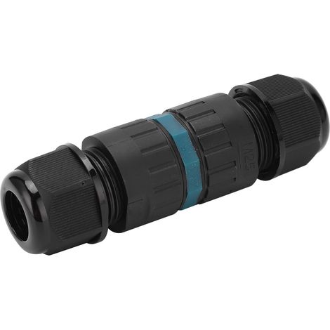Wasserdichter 5-poliger Rundstecker, M25-5P IP68 Luftfahrtkabelstecker, 9-12 mm Kabeldurchmesser, robuster Kunststoff-Stecker für wasserdichte elektrische Verbindung. (1/5)