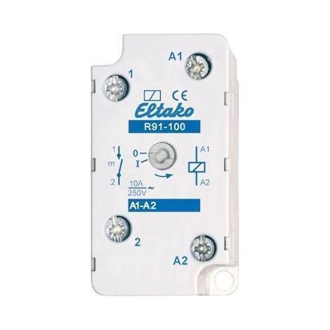 Eltako R91-100-12VAC Schaltrelais Nennspannung: 12 V Schaltstrom (max.): 8 A 1 Schließer 1 St. (1/5)