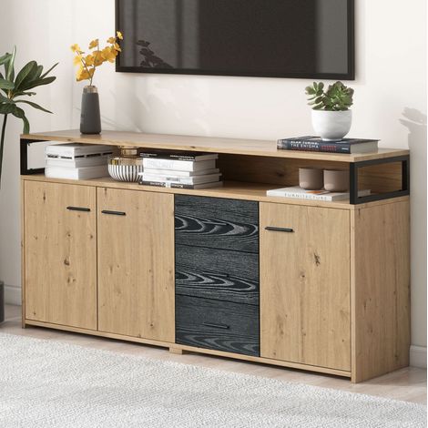 Madia con 3 ante e 3 cassetti 150 cm OKMYHOME (1/5)