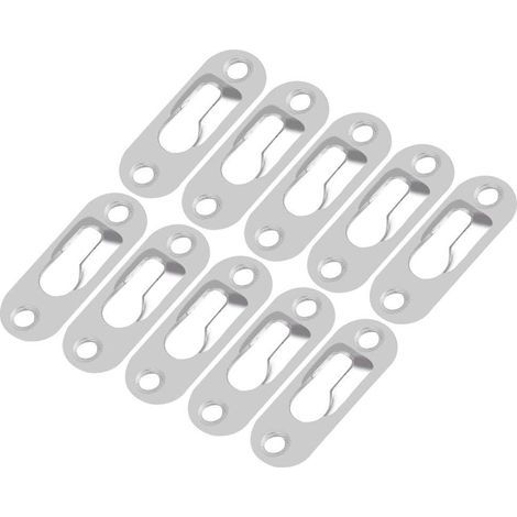 Set mit 40 silbernen Metallhaken zum Aufhängen von Bilderrahmen oder Spiegeln, Betterlife (1/5)