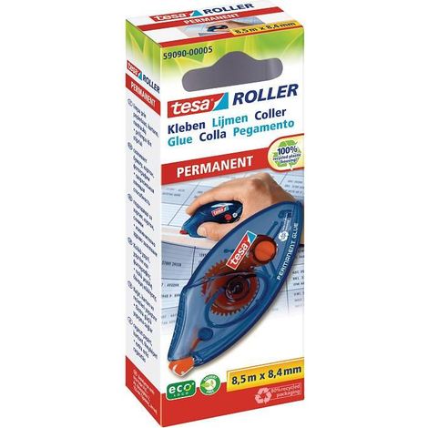 Adhesivo ecológico permanente roller desechable 8,4 mm x 8,50 m