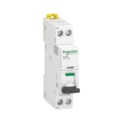 Schneider A9P71706 Interruptor automático 20A 3P+N curva C 10kA 400V Acti9 iDT40N