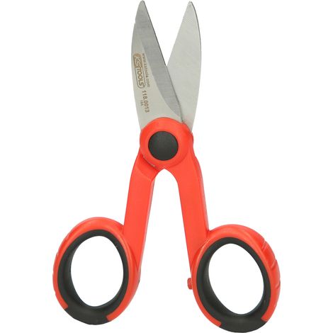 Schere KS Tools 118.0013 abnehmbare Klinge 143 mm