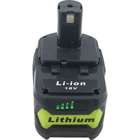 Bimirth Lot de 2 Batteries Lithium-ion 18V 5.0Ah Compatibles Ryobi One+ P108 P107 P104 P105 P102 P103 Outils sans fil Jeu de 2 Pièces (1/4)