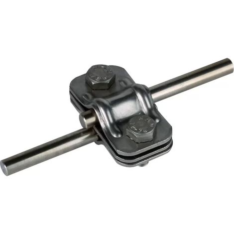 DEHN UNI-Trennklemme NIRO m.Platte f.2x Rd8-10 UTK 8.10 ZP V2A (1/2)