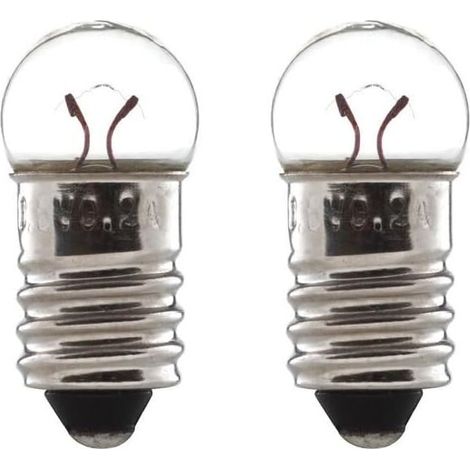 2x Ampoule E10 24V 3W camion fourgon voiture tracteur véhicule agricole réparation changement éclairage lumière