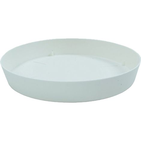 PLASTIKEN Plato redondo blanco serie Tes 24cm 8724-BLA