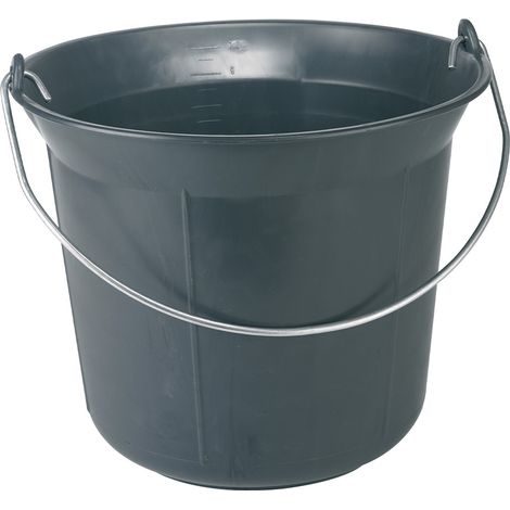 Seau de maçon 11L pro - Noir - 8000103 (1/2)