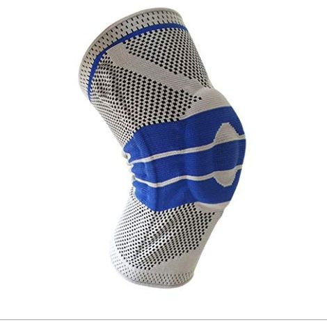 Genouillère - Manchon De Compression Pour Soutien Du Genou - Pour Course À Pied Haltérophilie Entraînement Sportif - 1 Pièce (1/5)