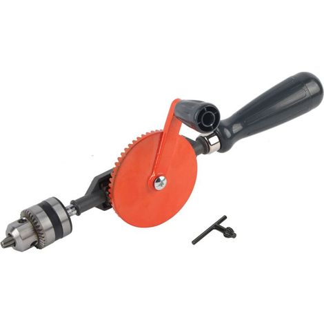 Generic Drillage à la Main, Perceuse à Main, Réglable, Panneau de Fibre, Plaque Imprimée en Plastique, PVC, Bois Acrylique, Bambou, Métal Doux Mince (3/8 pouce) (1/5)