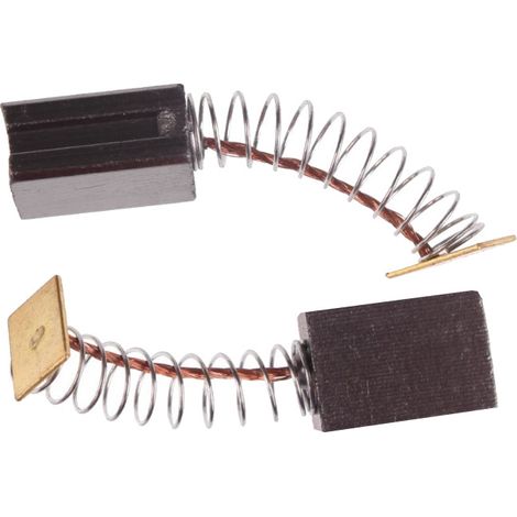 2x Trade-Shop Kohlebürsten Motorkohlen Schleifkohlen 6 x 11 x 16mm kompatibel mit Parkside XQ600 Schleifmaschine