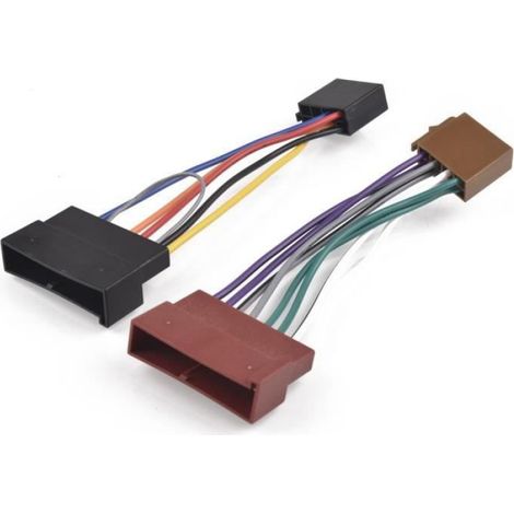 Adaptateur De Câble Et Connecteur De Harnais D'autoradio Iso, Pour Ford Fiesta Mk4 Escort Mondeo Focus Grenad (1/3)