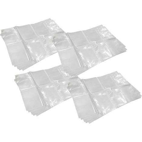 vhbw 20x bolsa compatible con Dustcontrol F 20000, 30000 aspiradora - 110 cm x 70 cm, transparente (1/4)