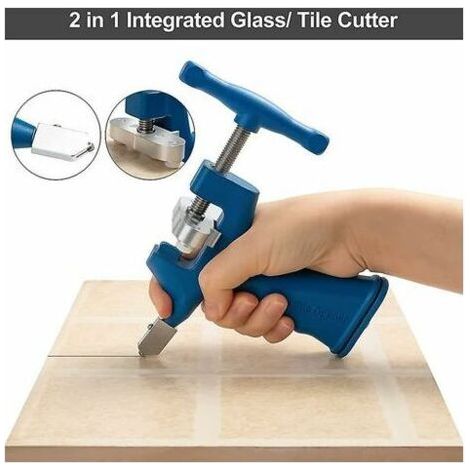 Integriertes 2-in-1 Glasfliesen-Schneidset, professionelles Schneidwerkzeug von 2 mm bis 20 mm (1/5)