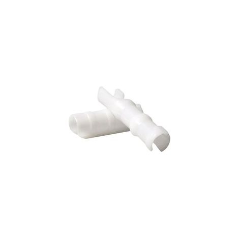 Lot de 20 pinces à serres  Mousquetons coupevent en ABS épais de 25 mm, de couleur blanche (1/4)