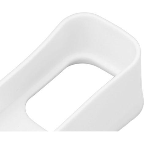 Ortviai Housse de protection en silicone pour sonnette sans fil Blink A363, blanche et anti-poussière (1/4)