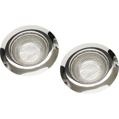 Crepines pour evier de cuisine - YSTP - diametre 11.5cm - acier inoxydable - anti-colmatage (1/4)