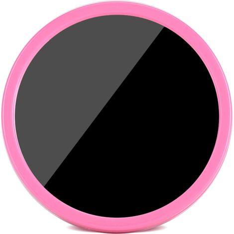 Réveil Led Électronique Miroir De Bureau Affichage Date Lumière Nuit Rouge Rose 1 Pièce (1/5)