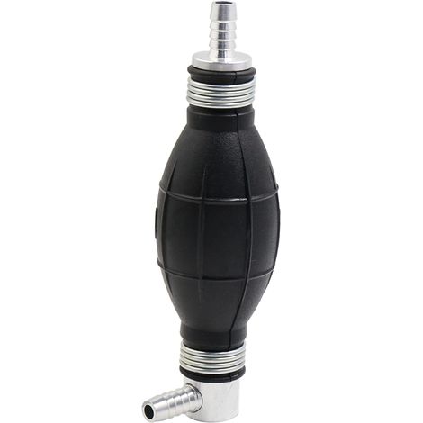 Ampoule Amorçage Manuel Pompe Essence Vide Bateau-Voiture Aluminium, Noir, 8 Mm, Carburateur, Moteur Hors-Bord, Vanne Unidirectionnelle, Systèmes Basse Pression, Connecteur Renforcé (1/5)