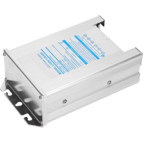 Module d'éclairage LED avec alimentation à découpage, étanche, en alliage d'aluminium, driver 400W (LHDV'12E400 12V) (1/5)