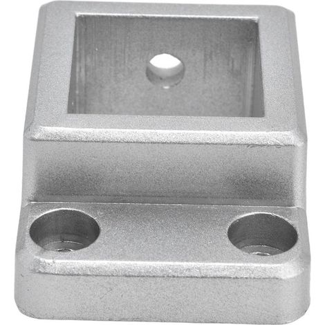 Connecteur d'angle unidirectionnel à base fixe en alliage d'aluminium 4040 pour la fixation de bases à brides (1/5)