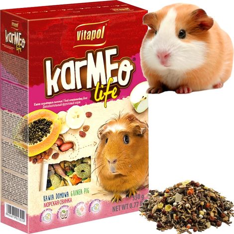 Meerschweinchenfutter / Meerschweinchen-Frucht Vitapol Karmeo Life 350 g