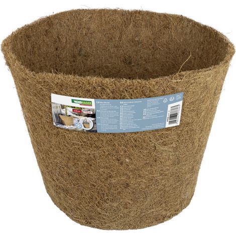 Windhager Übertopf Kokos Ø 35 x 45 cm natur (1/3)