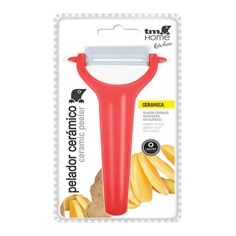 PELADOR CERÁMICO PLANO ROJO TM HOME