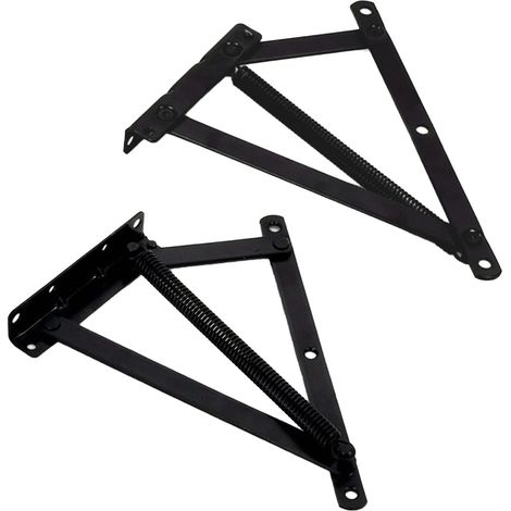 2 Pièces Charnière à Ressort Triangle, Charnière Pliable de Canapé, Charnière de Levage, Charnières de Boîte de Lit, Charnières Pliables pour Canapé, Boîte de Lit, Chaise de Canapé (1/5)