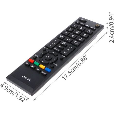 Ersatzteile für die Toshiba TV-Fernbedienung CT-90326 CT90326 (1/4)