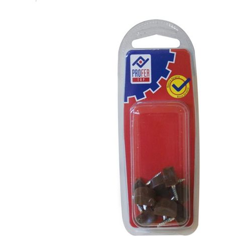 PORTA SCAFFALE 1P PICCOLO MARRONE 8 PZ
