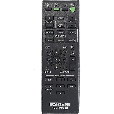 Télécommande de remplacement pour barre de son Sony RM-ANP115 (1/4)