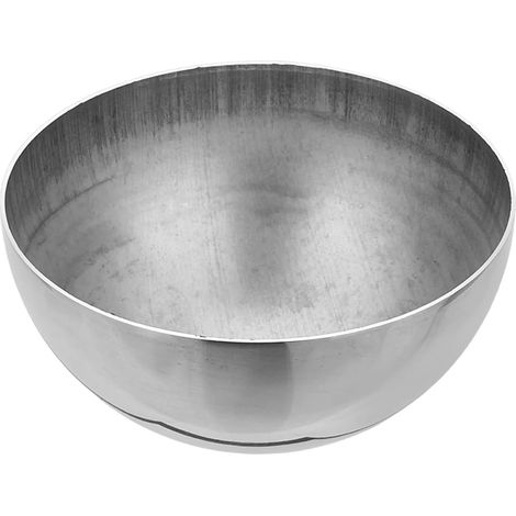 304 Acier Inoxydable Demi-Sphère Creuse, 78mm(3.07") Dia. Boules Décoratives Creuses Demi-Couvercle De Rampe Poli Miroir pour Main Courante Escalier Maison Extérieure (1/5)