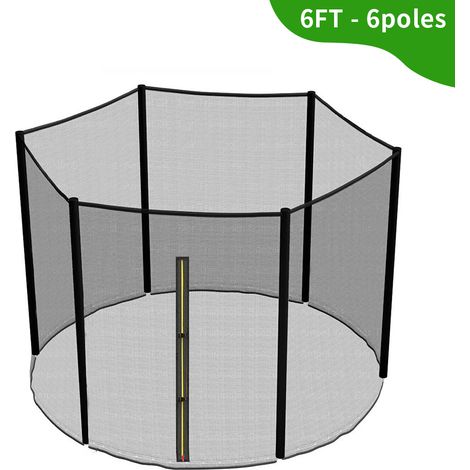 Greenbay Premium Replacement Safety Enclosure Net Netting for 6FT(183cm) 6 poles trampoline (1/4)