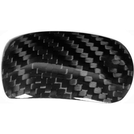RASTKY Pomello del cambio in fibra di carbonio, finitura decorativa, accessorio ideale per la decorazione degli interni dell'auto per modelli 2014-2018, facile da installare. (1/5)