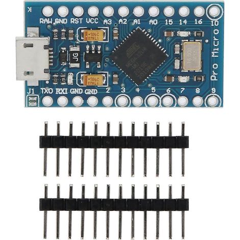 Entwicklungsboard MCU DIY-Modul mit Stiftleiste, Leiterplatte, elektronische Bauteile, 5 V/16 MHz