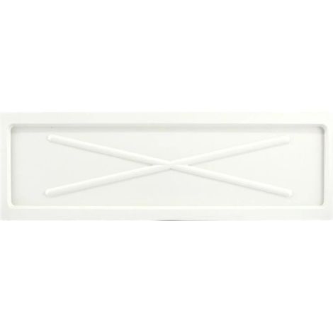 Abtropfgestell 75x25 cm weiß