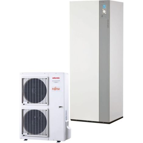 Atlantic – Pompe à chaleur air/eau 14 kW – Efficacité A++ – Ballon 190 L – Technologie Inverter – 526322 (1/7)