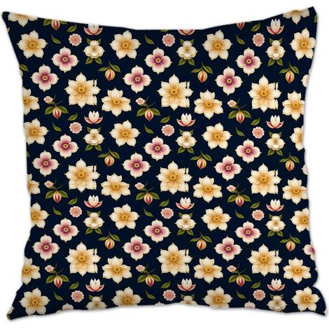Housse de coussin sans coussin doux et respirant pour chambre à coucher salon (1/5)