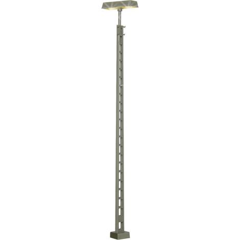 Lampione su traliccio doppia H0 Modello pronto, già assemblato Viessmann Modelltechnik 1 pz.